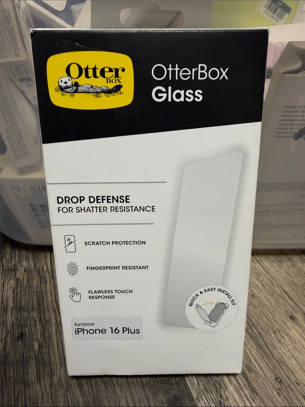 OtterBox Glass Screen Protector for IPhone 16 Plus